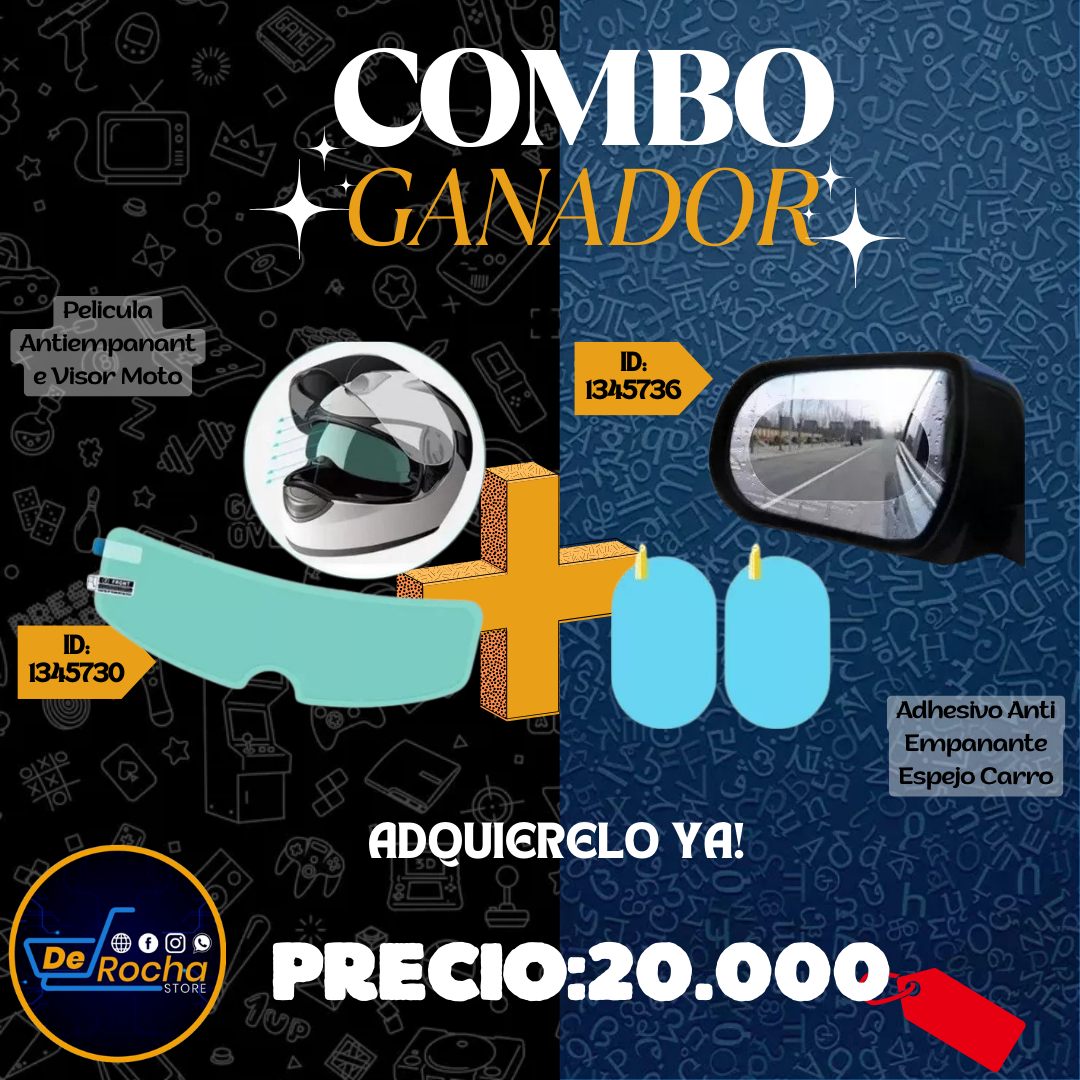 combo antiempañante caso+antiempañante c